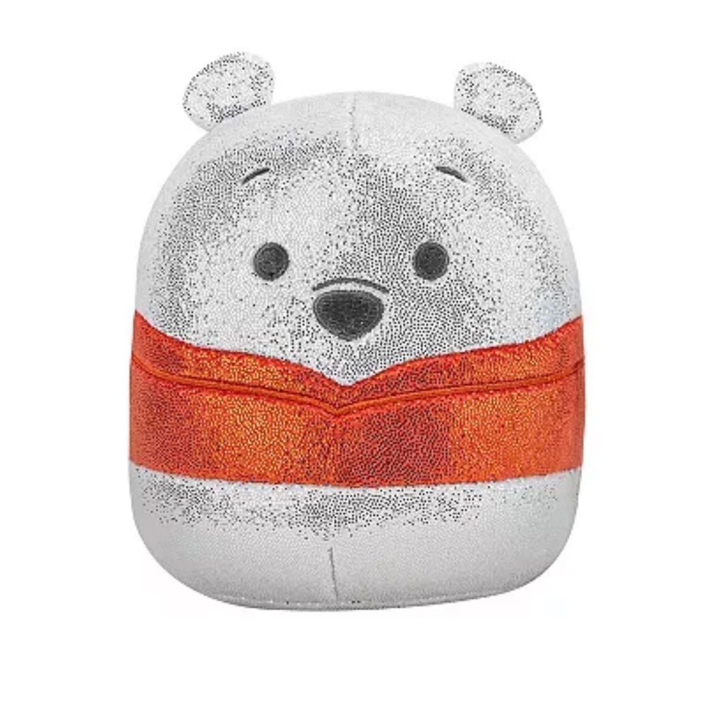 NWT 5” Disney 100 Winnie the Pooh Metallic Squishmallow